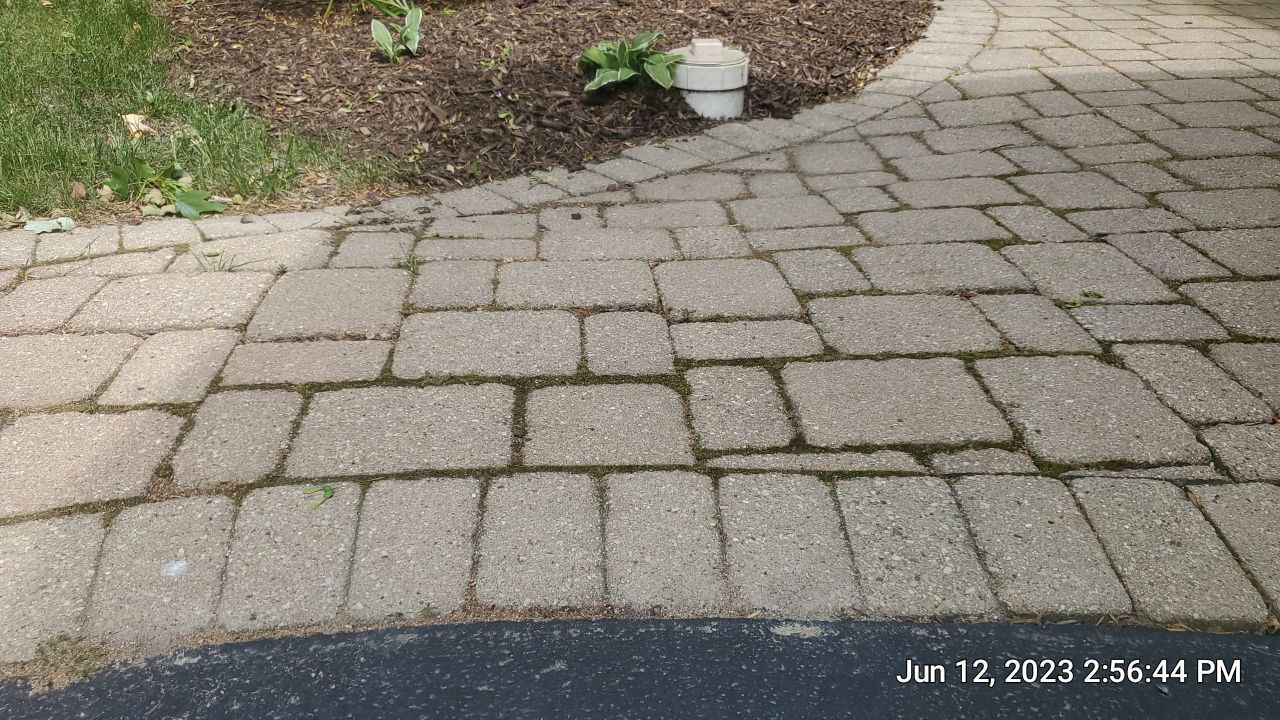 brick paver repair, clean and seal using Surebond SB-1300 by Northern Power Washing LLC.