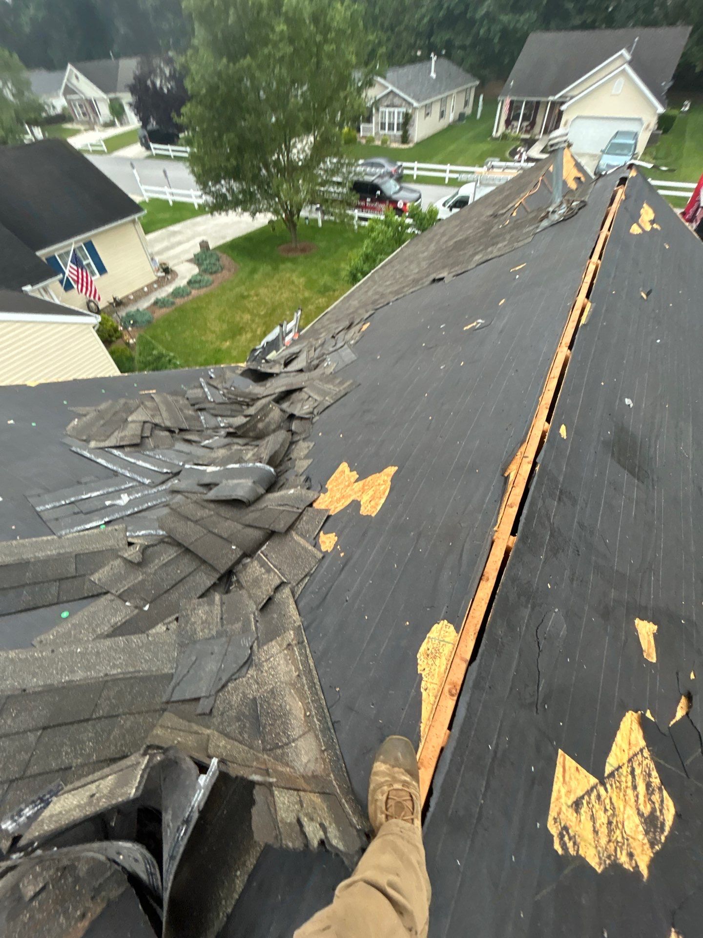 Gaf / Hdz Roof Installation- Shakewood by Teflon Roofing