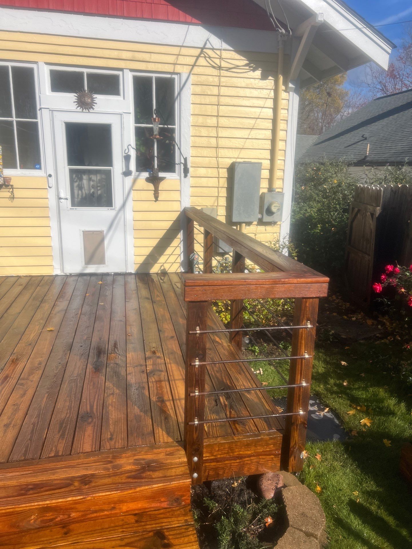 Weathered Deck using Wood Sealant by DuraSeal
