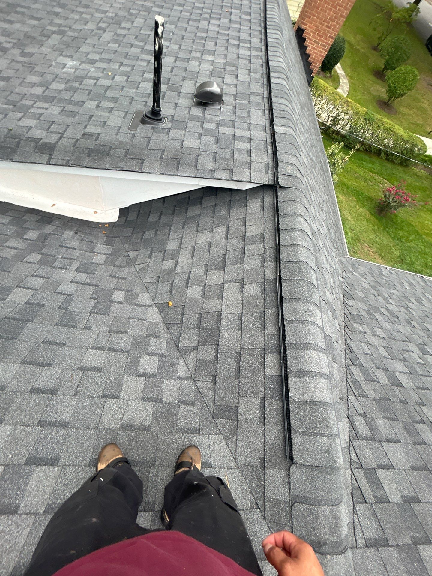Falls Church: Roof Replacement with CertainTeed Landmark Pro in Max Def Pewterwood by RM Banning, Inc.