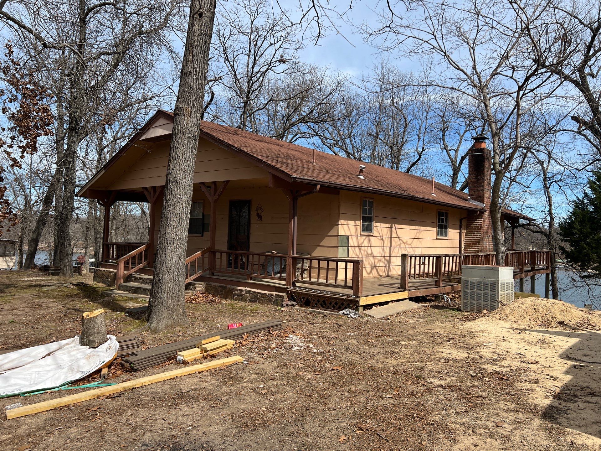 Roof replacement by In & Out Construction & Remodeling, LLC