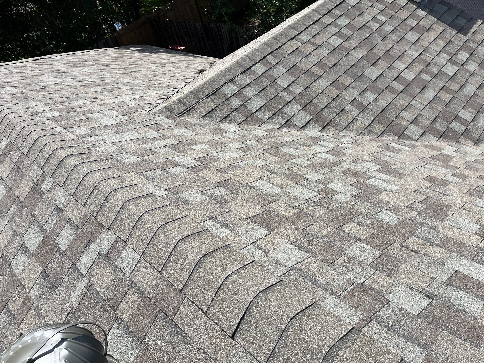 Residential Roofing Installation using Owen's Corning Duration (Lifetime) Shingles by Roof Repair Company