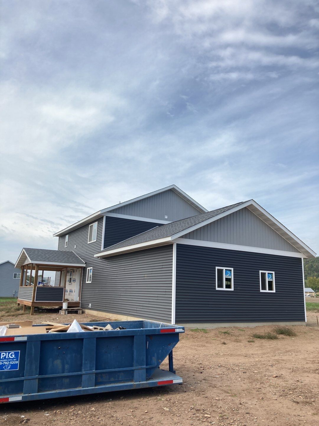 Hager City new construction house build by Reasonable Contracting LLC