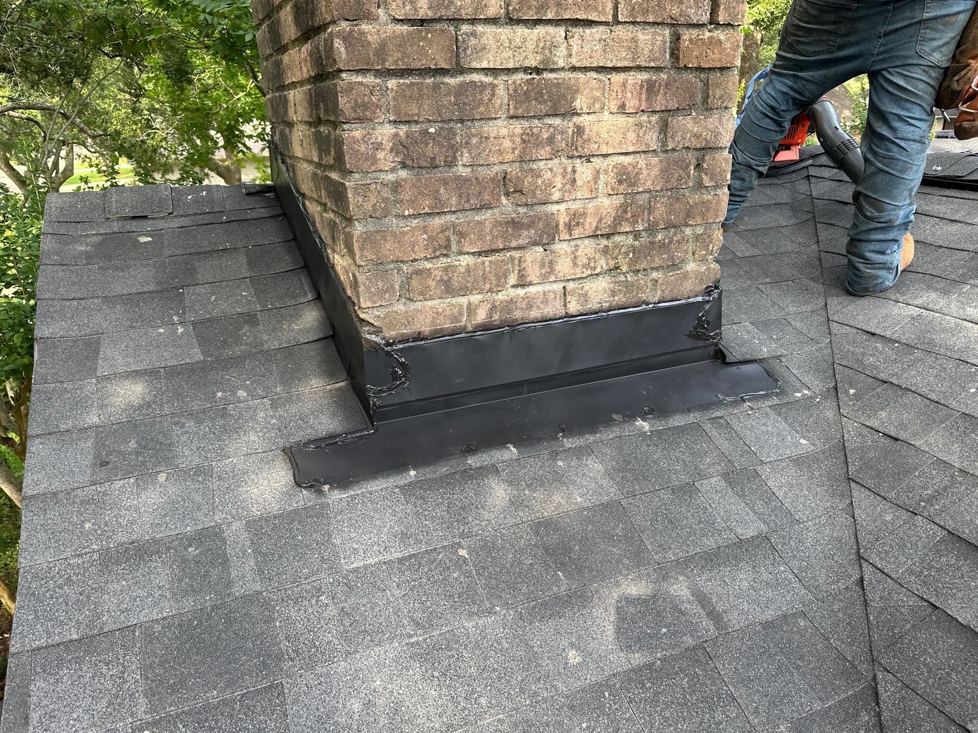 Project in Houston by Motion Roofing