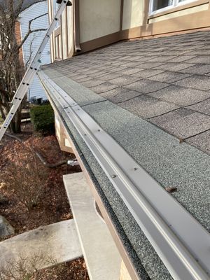 Turtle Shell gutter protection installation in Naperville, IL 60565, photograph 36