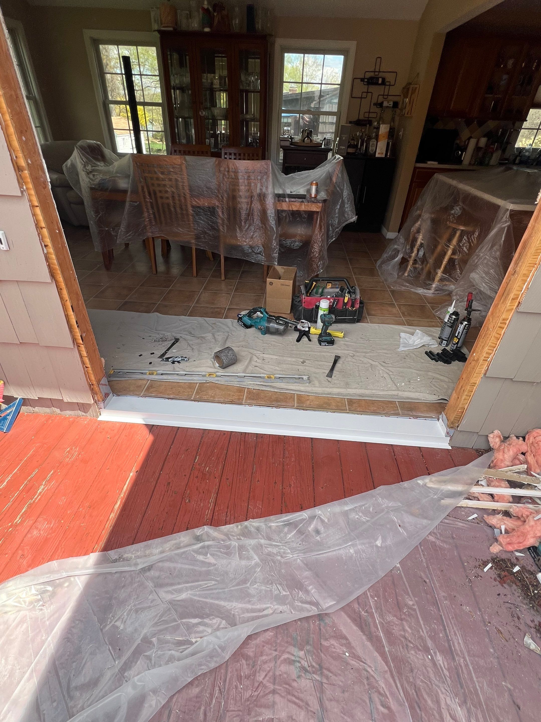 Sliding Glass Door Replacement by DiGiorgi Roofing and Siding Inc