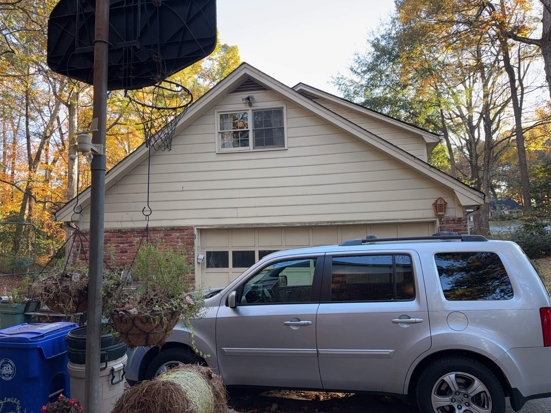 Gable Siding Replacement with James Hardie HZ10 Lap Siding by Nelson Exteriors 