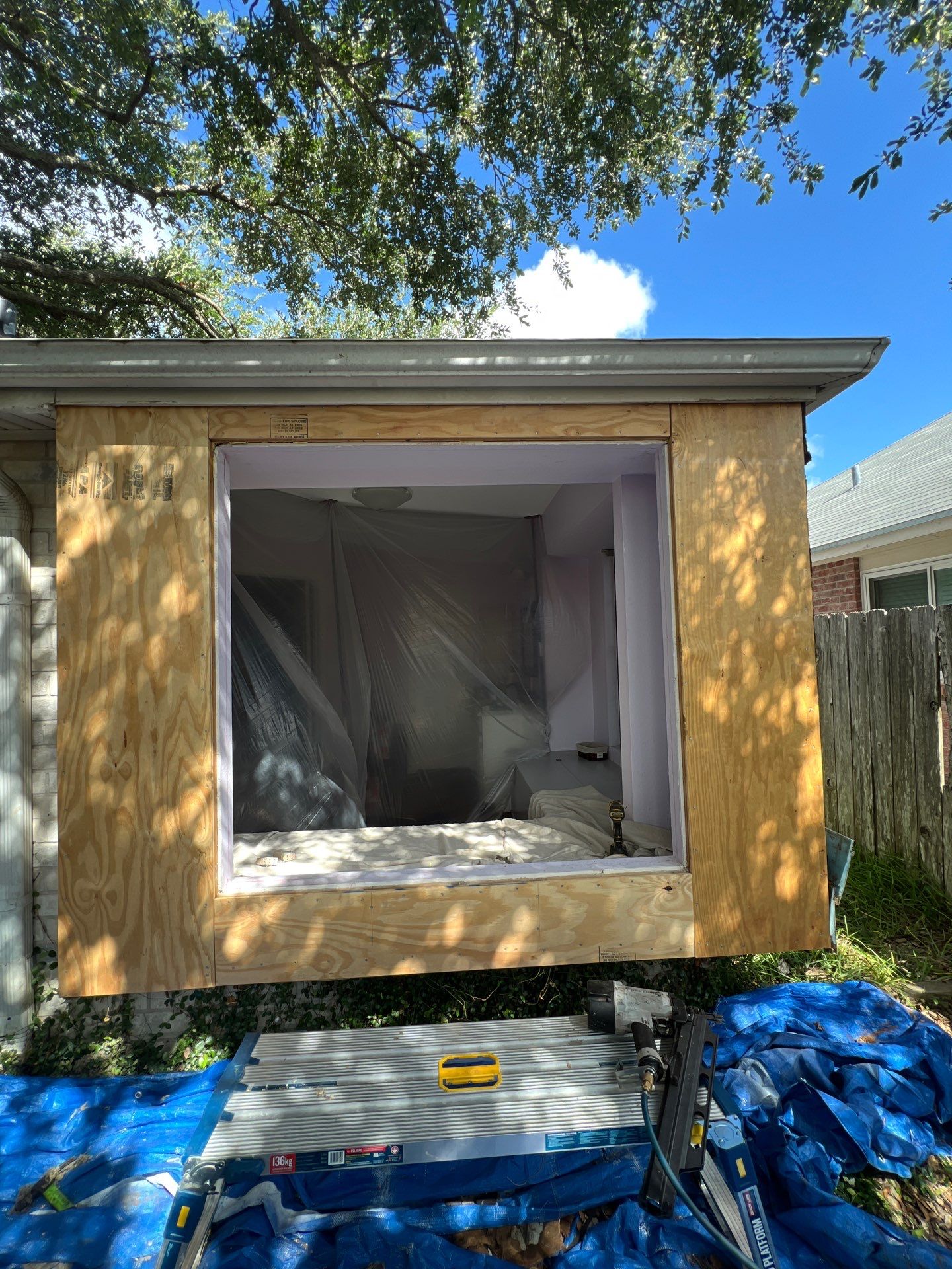 Rotting away under the Oaks by Bayfront Roofing and Construction