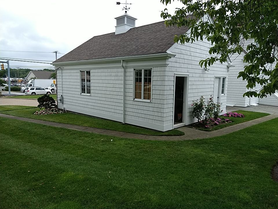 Gutter Installation using 5" K-Style Duo Pro Aluminum Gutter in Bristol, RI by Gutter Pro Enterprises
