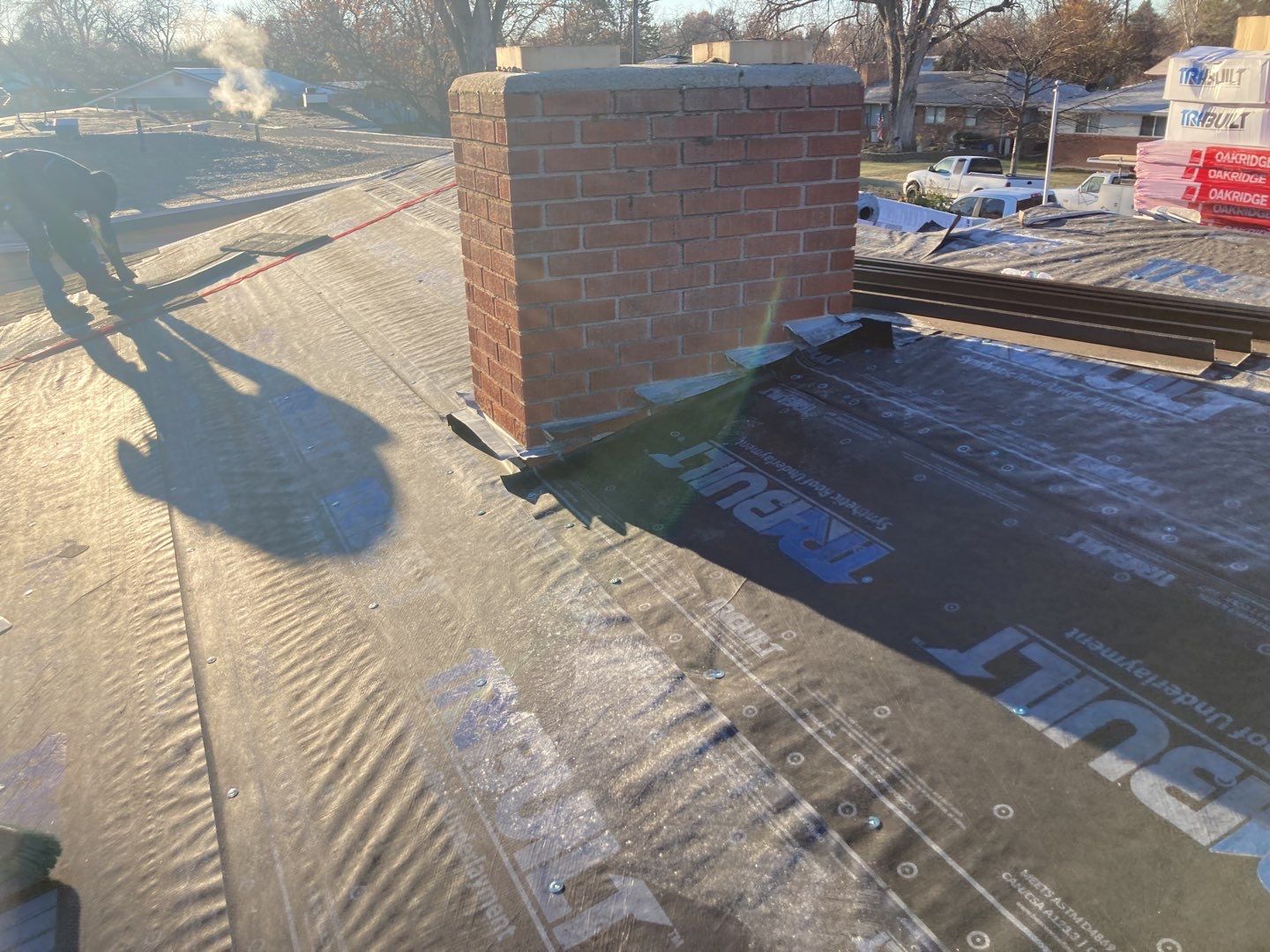 Meridian Single Level Residential Roofing Installation by ID Roofing LLC