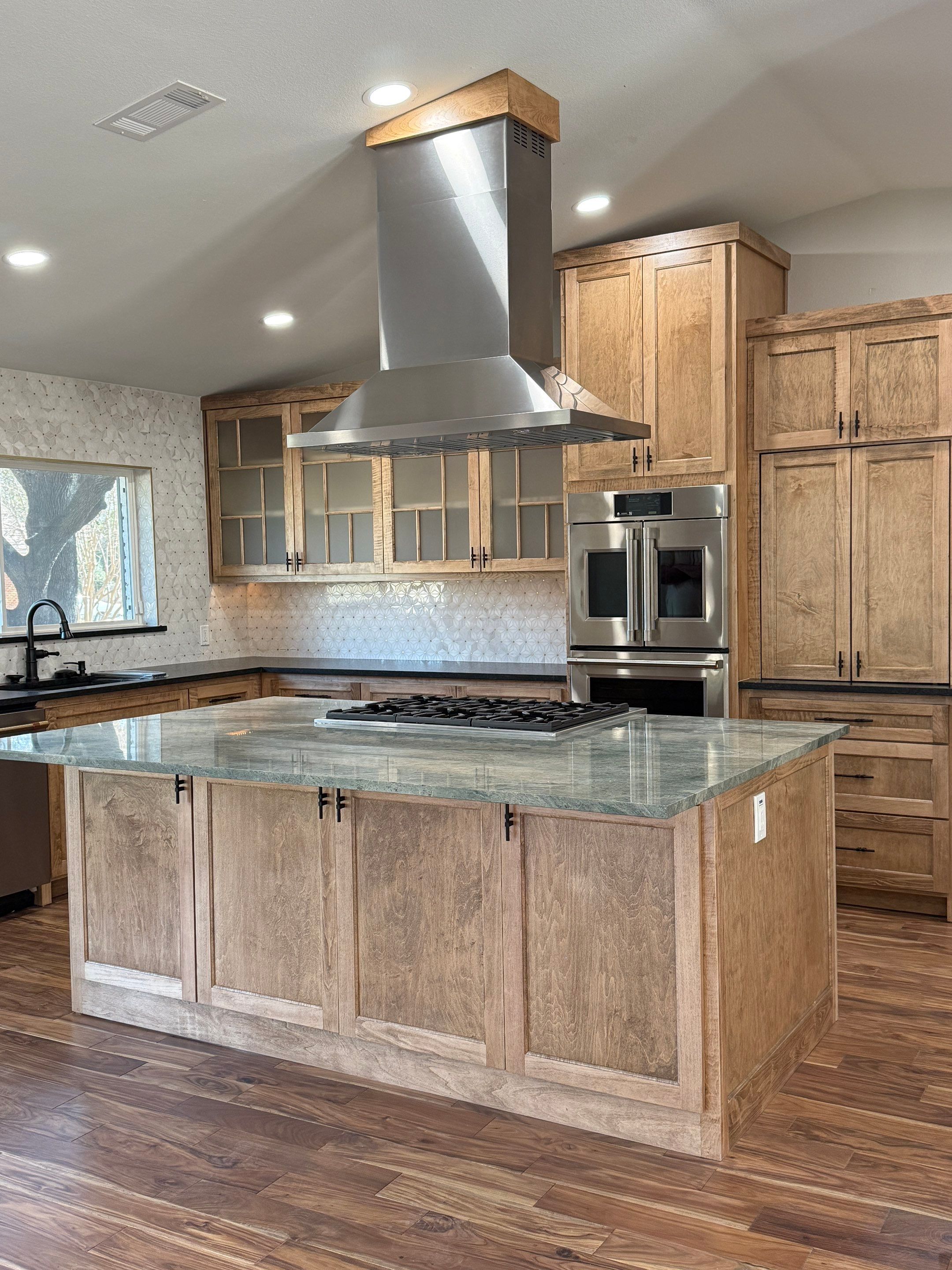 Custom Kitchen Remodel & Load Bearing Wall Removal: Dallas, TX by C3 Custom Builds