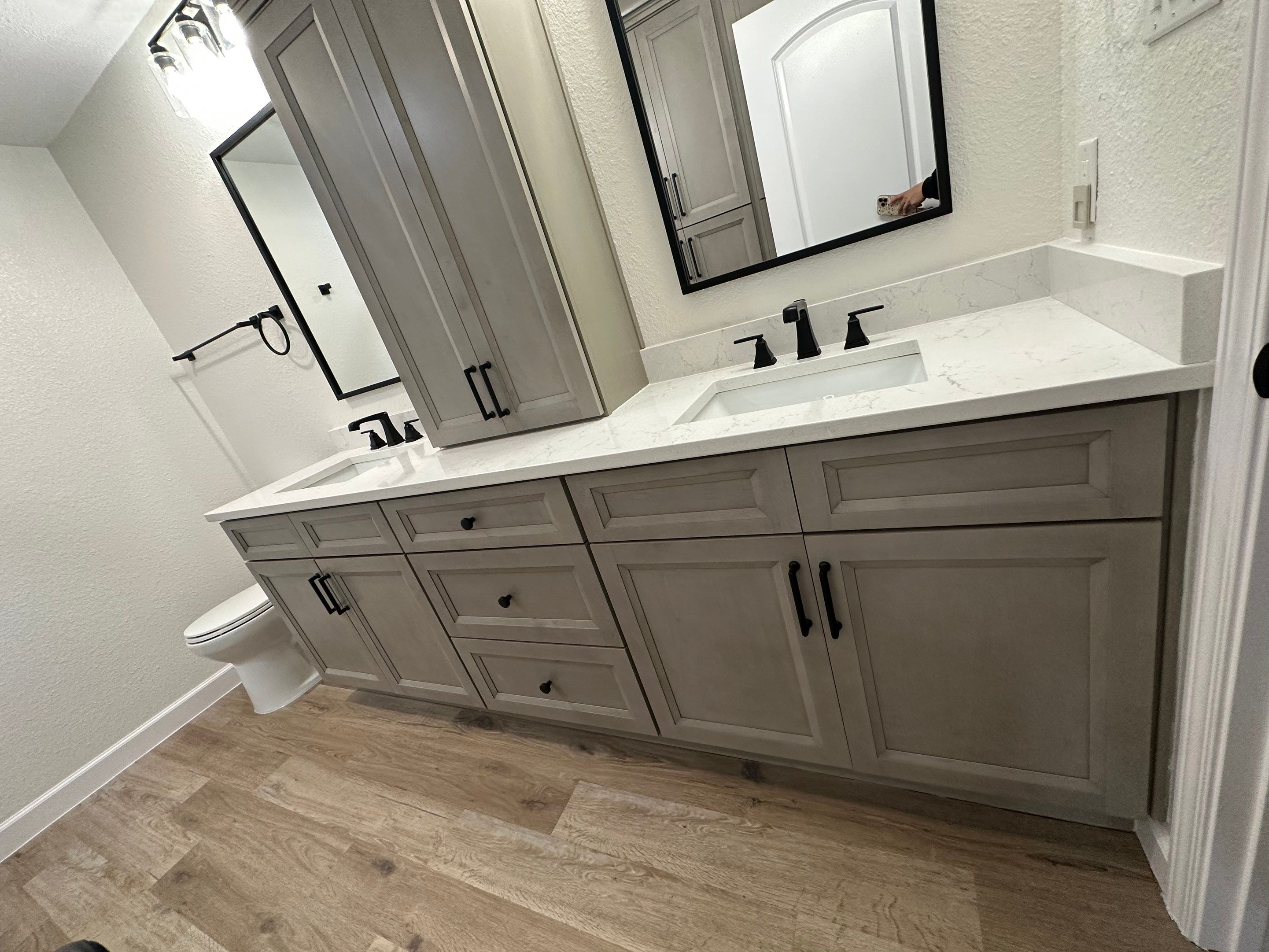 Rimline Full Bath Remodel with Tub to Shower Conversion by Legacy Bath and Kitchen 