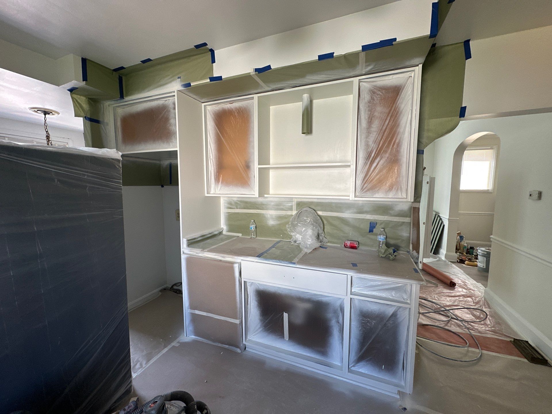 Project in Pikesville, MD by C&R Pro painting 