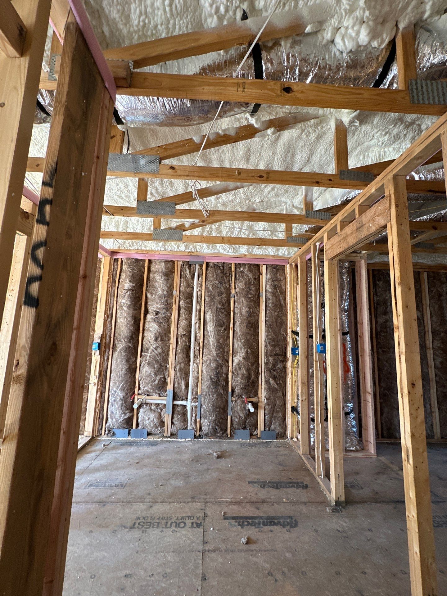 Batt/ Spray foam insulation by Apex Insulation Solutions