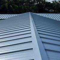 24ga 1.5" Mechanical Seam Mill Finish by Total Roofing System The Metal Roof Experts