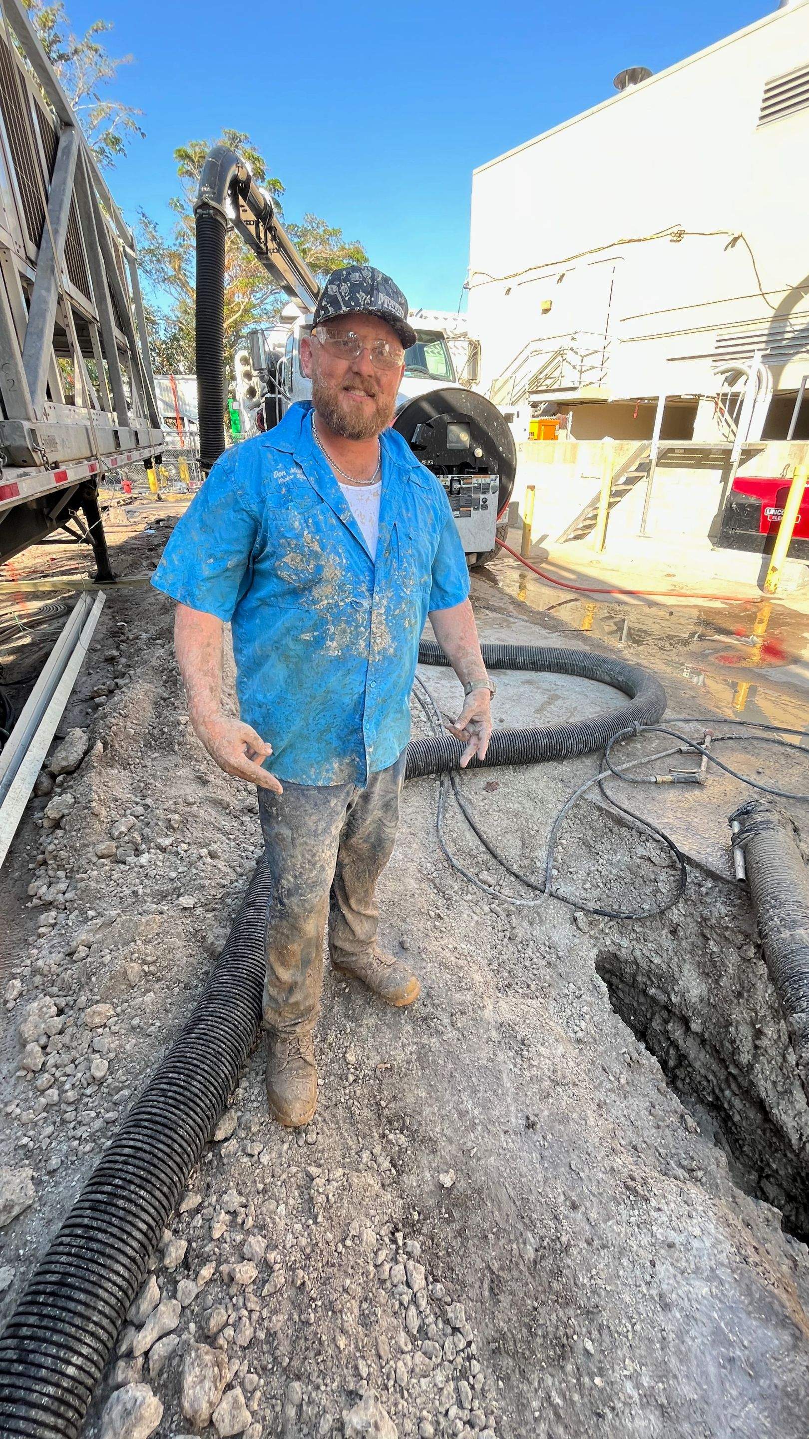 Ritz-Carlton NW Service Area Daylighting by Don Mar, Inc. Storm Water Solutions