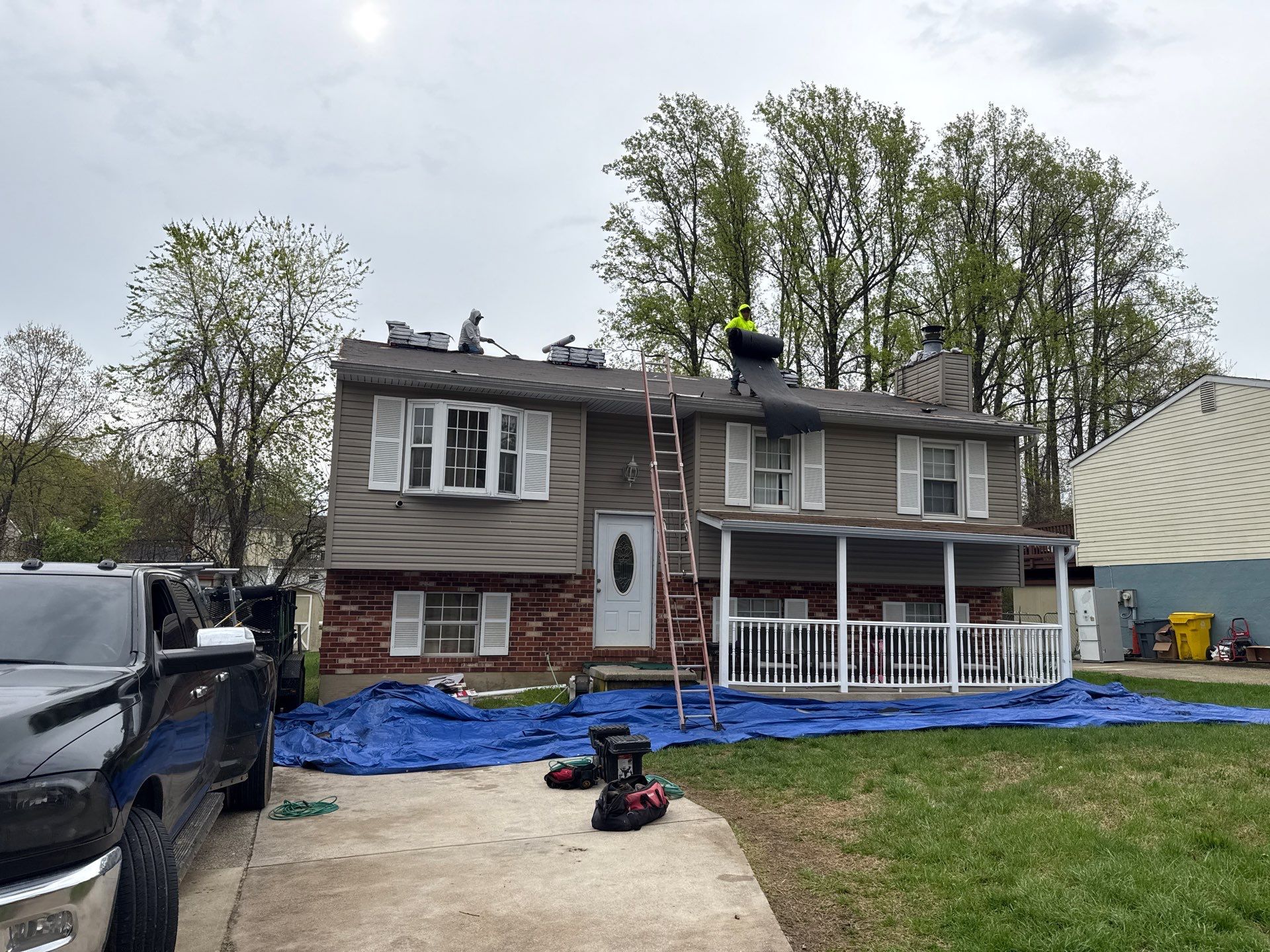 Residential Roofing Installation using GAF Timberline HDZ by Matter Construction, LLC