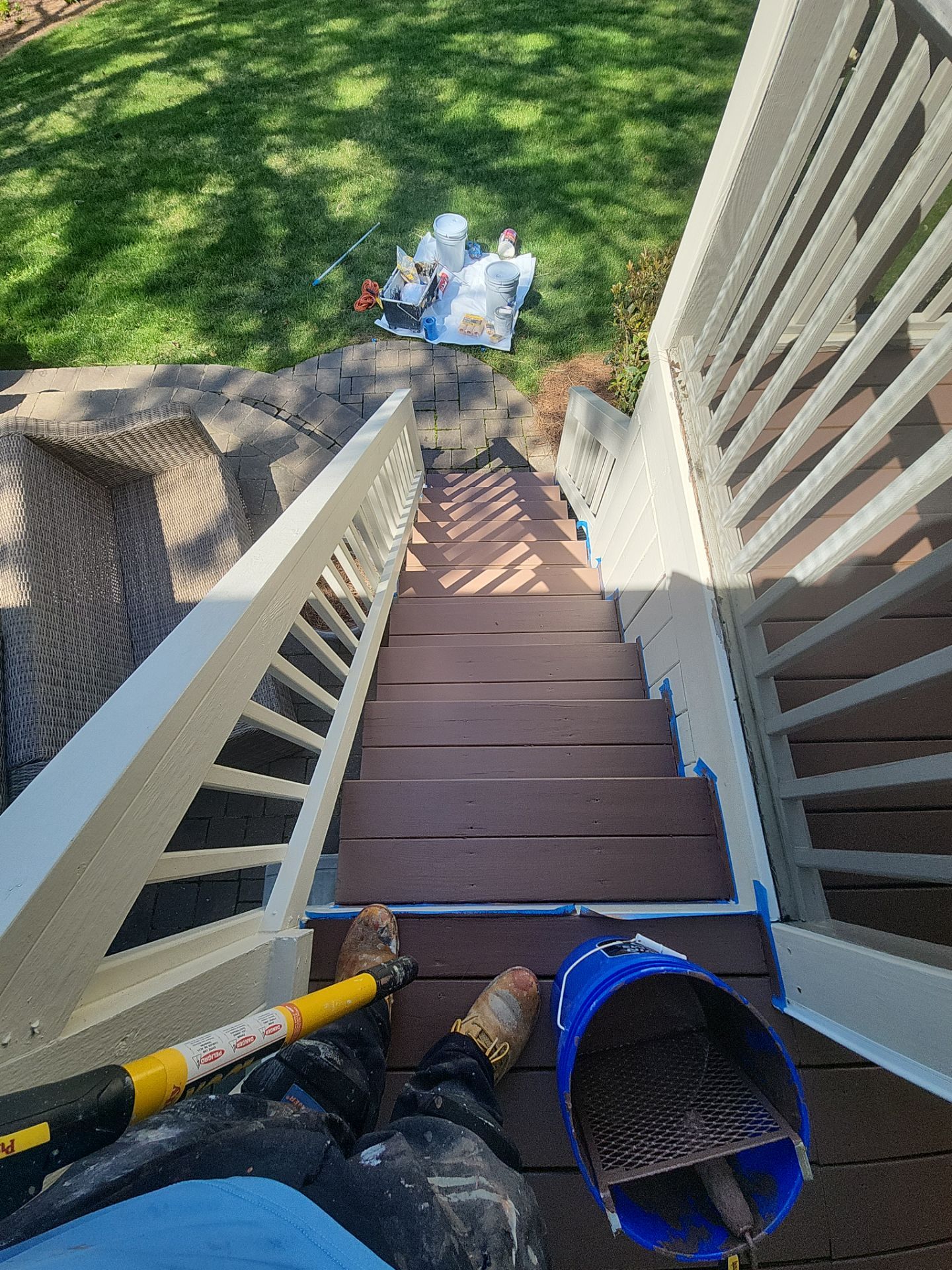 Deck using AcryFin by DuraSeal