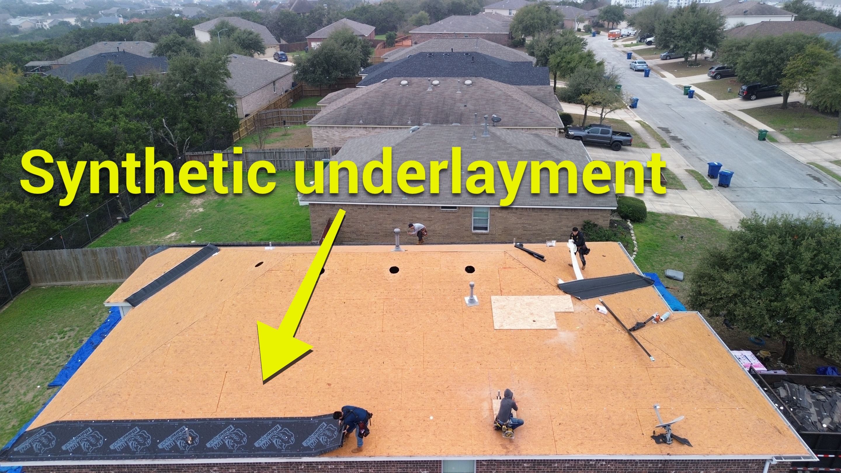 Residential Roof Replacement using 30 Year Laminate Shingles with High Profile Ridge by Premier Roofing and Contracting