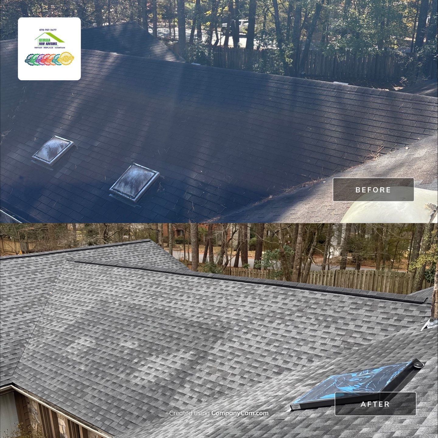 Leak-Free Roof & Skylight Removal š ⨠by Georgia Roof Advisors