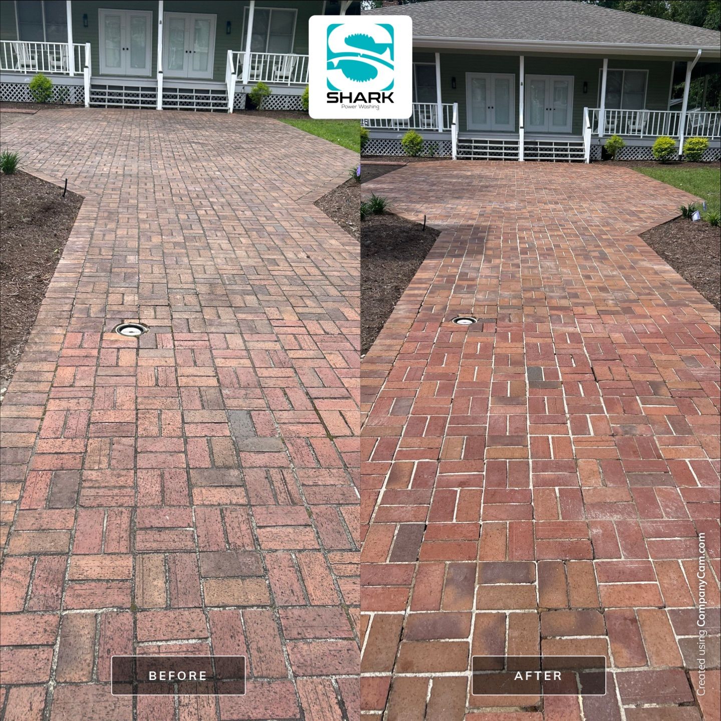 House Washing in Wilmington by Shark Power Washing