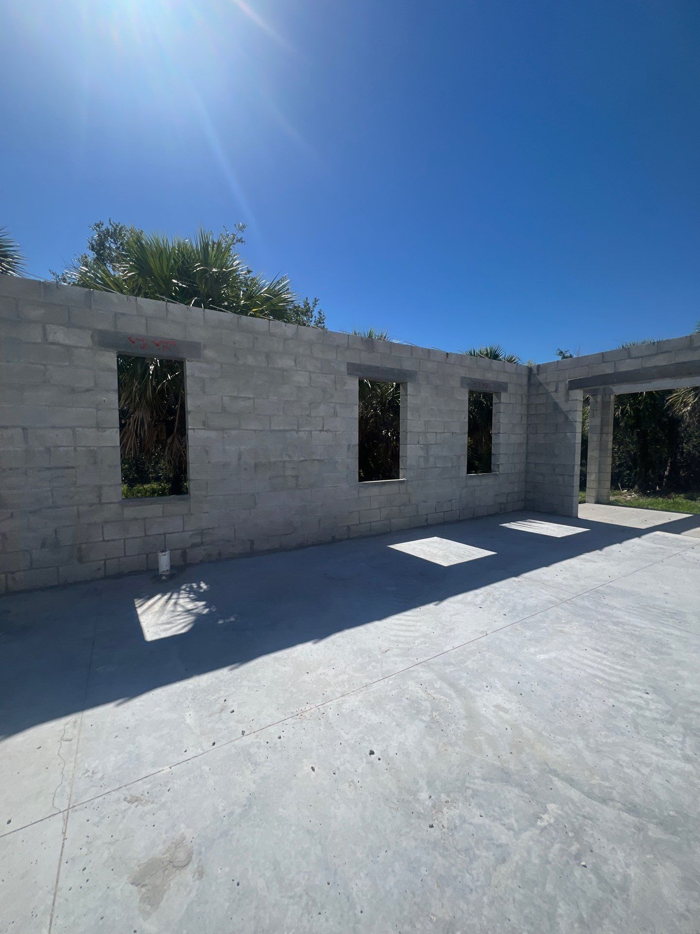 New Home Construction in Rotonda West with Masonry and Custom Framing by Smirnov Construction Inc