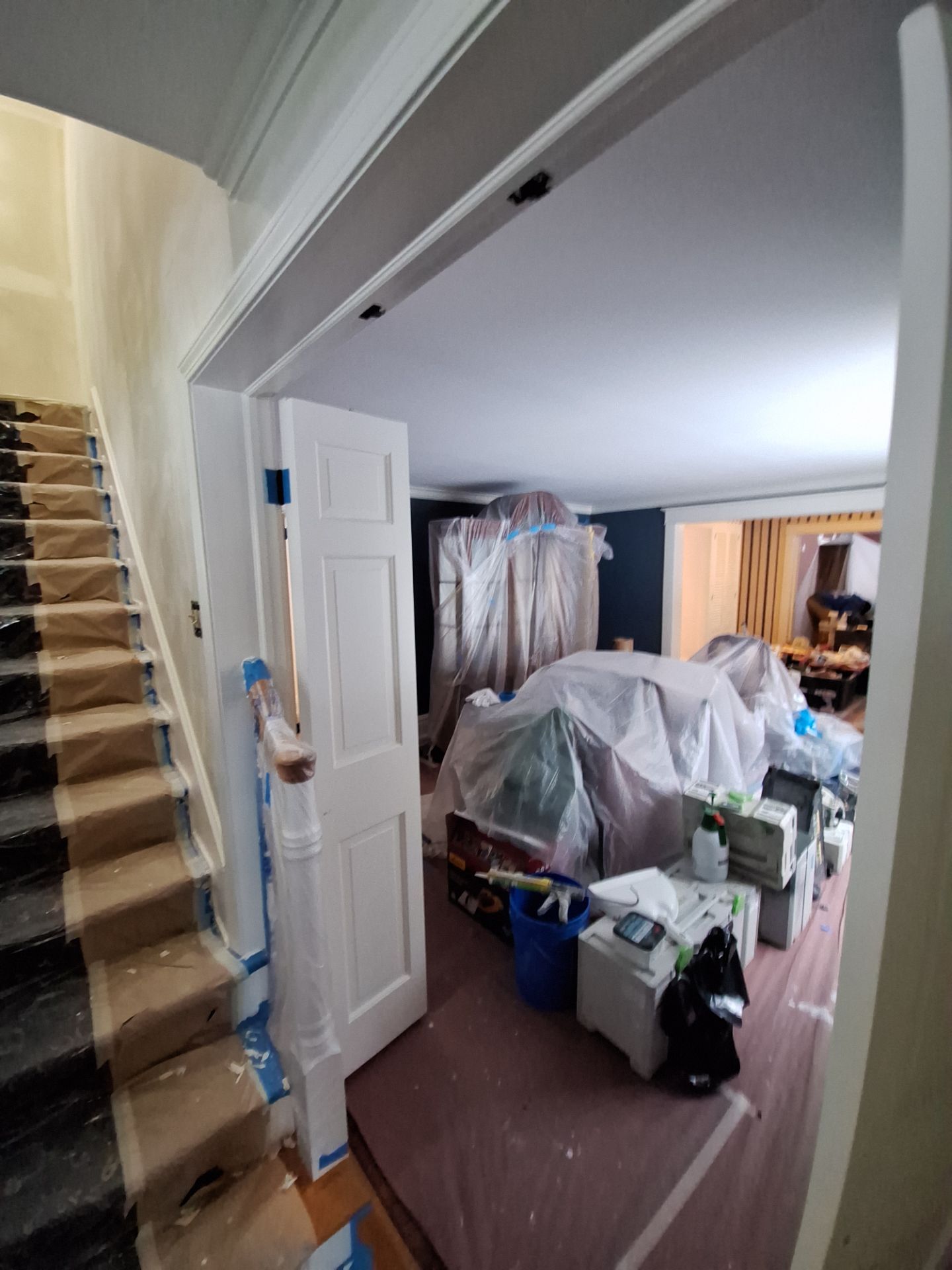 Comprehensive Interior Painting and Drywall Repairs for a North Muskegon Residence by Gordon Painting