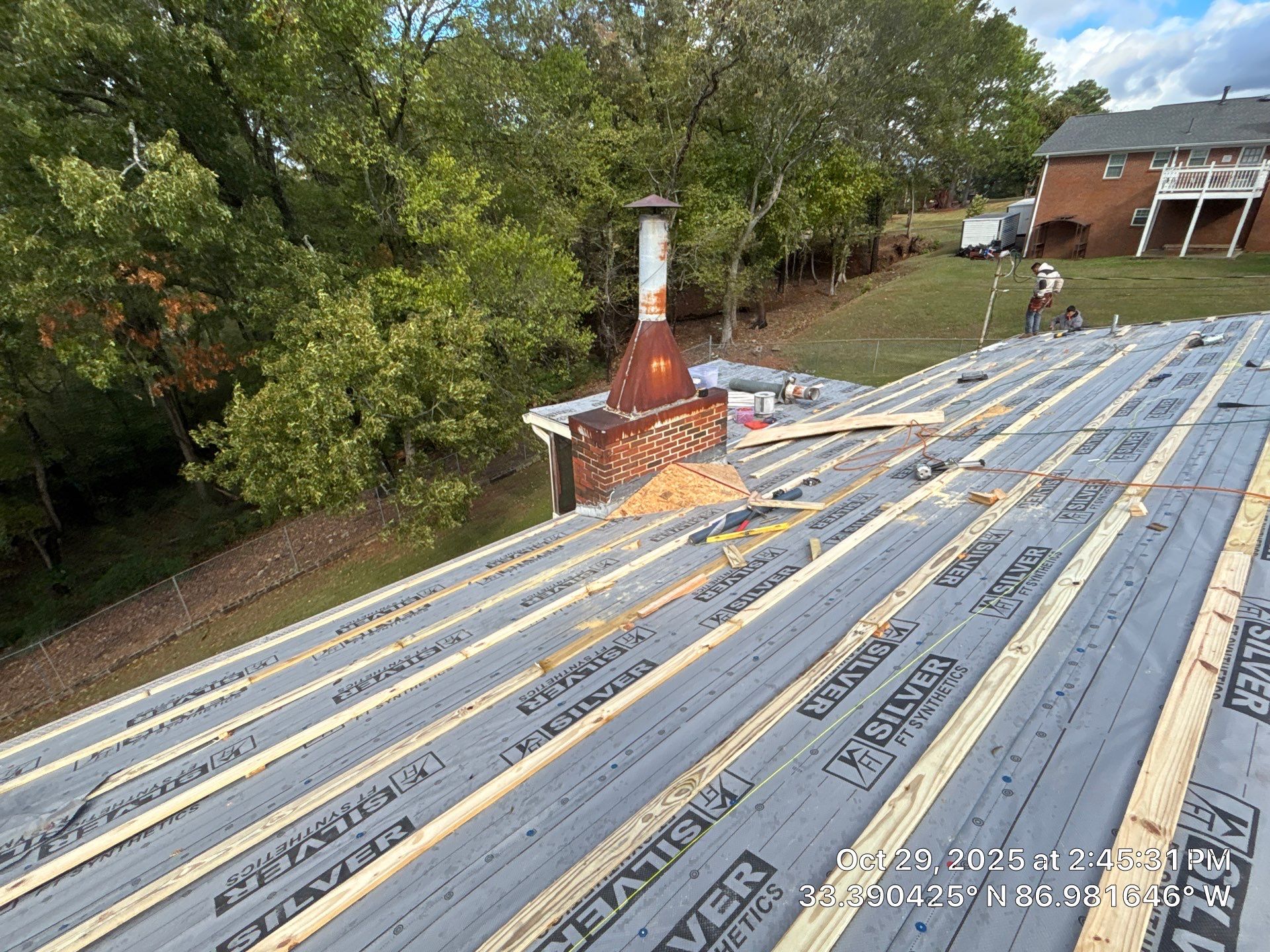 Metal Roof Installation in Bessemer by NANOROOF Alabama