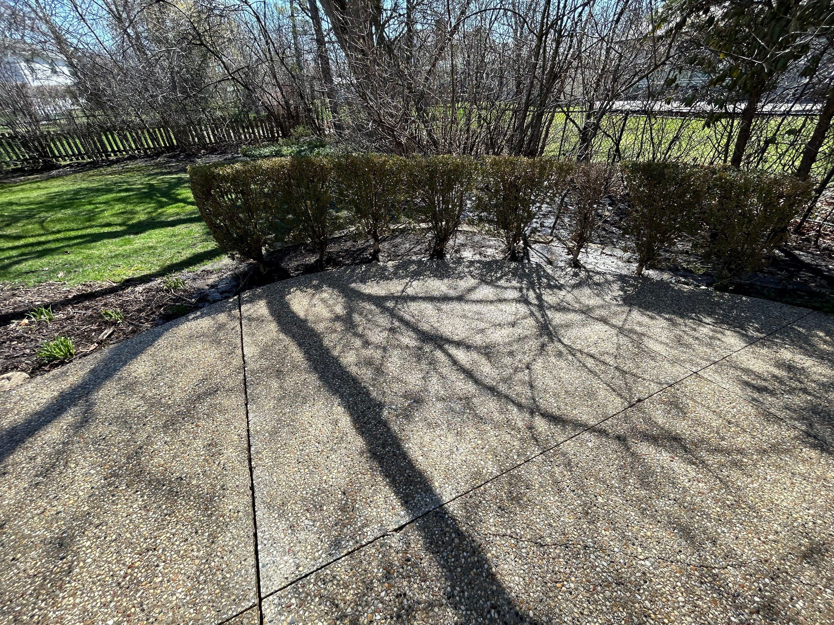 Aggregate Clean and seal using low gloss sealer by Northern Power Washing LLC.