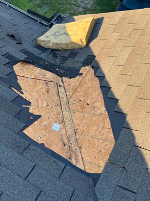 Hail Damage using Owen's Corning Duration (Lifetime) Shingles