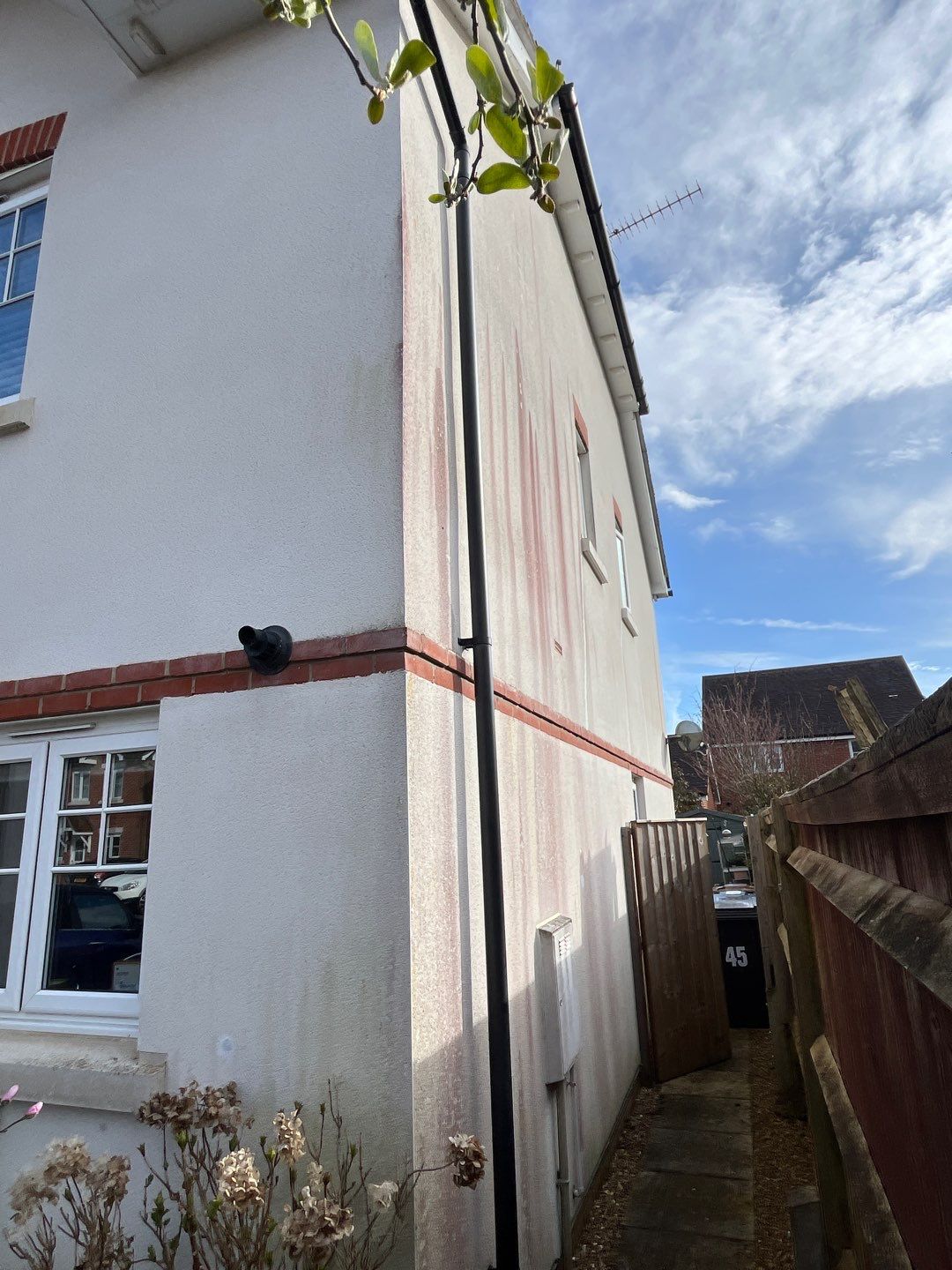 Render Clean using Softwash Equipment by Ges Exterior Cleaning ltd