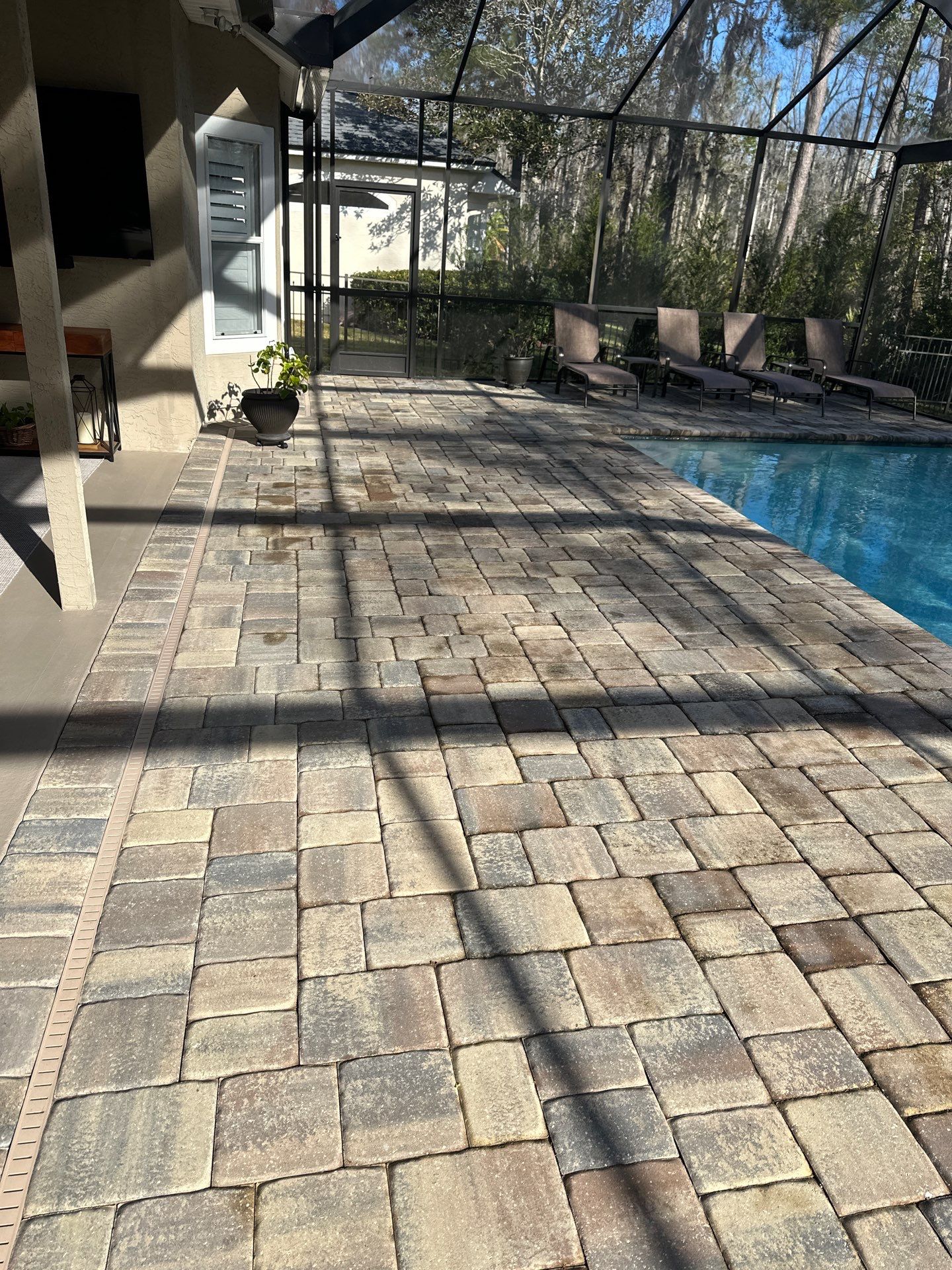 Pavers using Concrete Sealant by DuraSeal