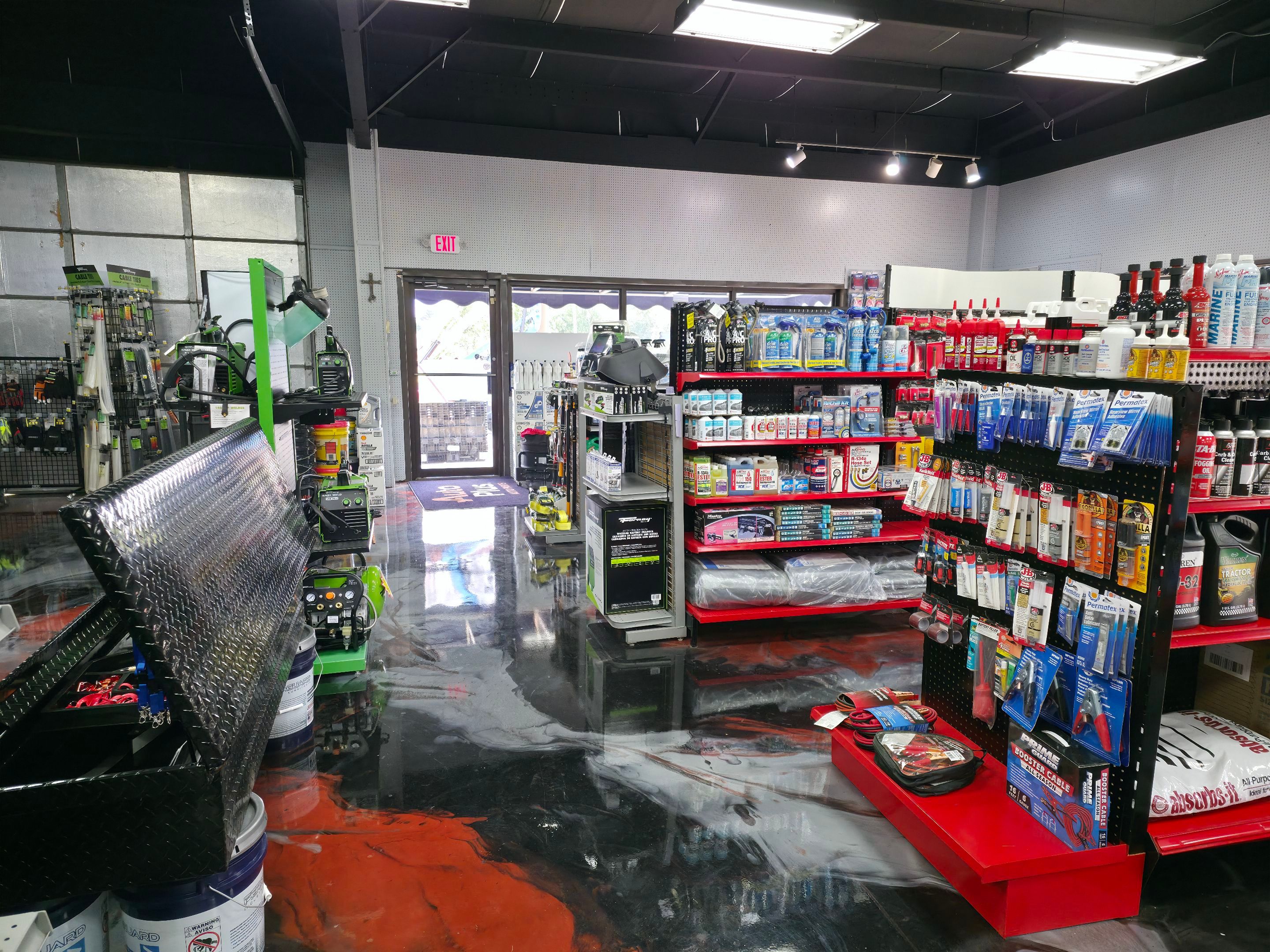 Beautiful Floor for 64 Auto Parts in Cleveland! by Elite Floor Solutions