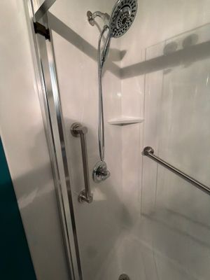 Acrylic Walk-in Shower Project in Eagan, MN