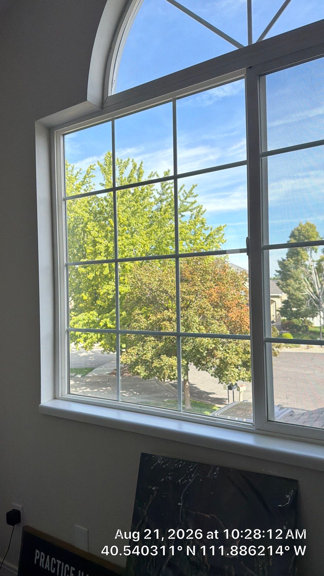 Interior Door Replacement and Arched Window Installation in Draper by CompanyCam Sales Demo
