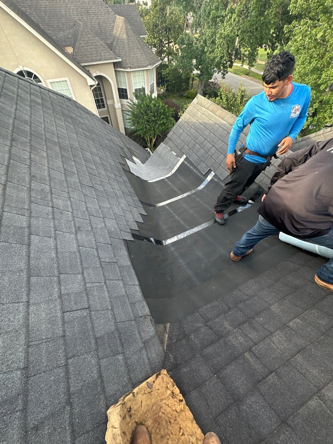 Residential Roofing Repair using Owen's Corning Duration (Lifetime) Shingles by Roof Repair Company
