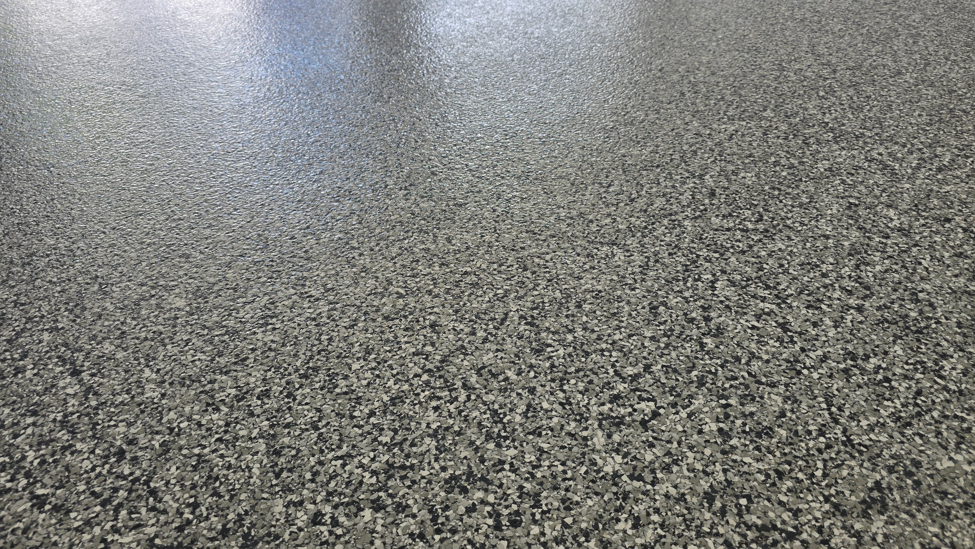 Garage using Gravel by Elite Floor Solutions