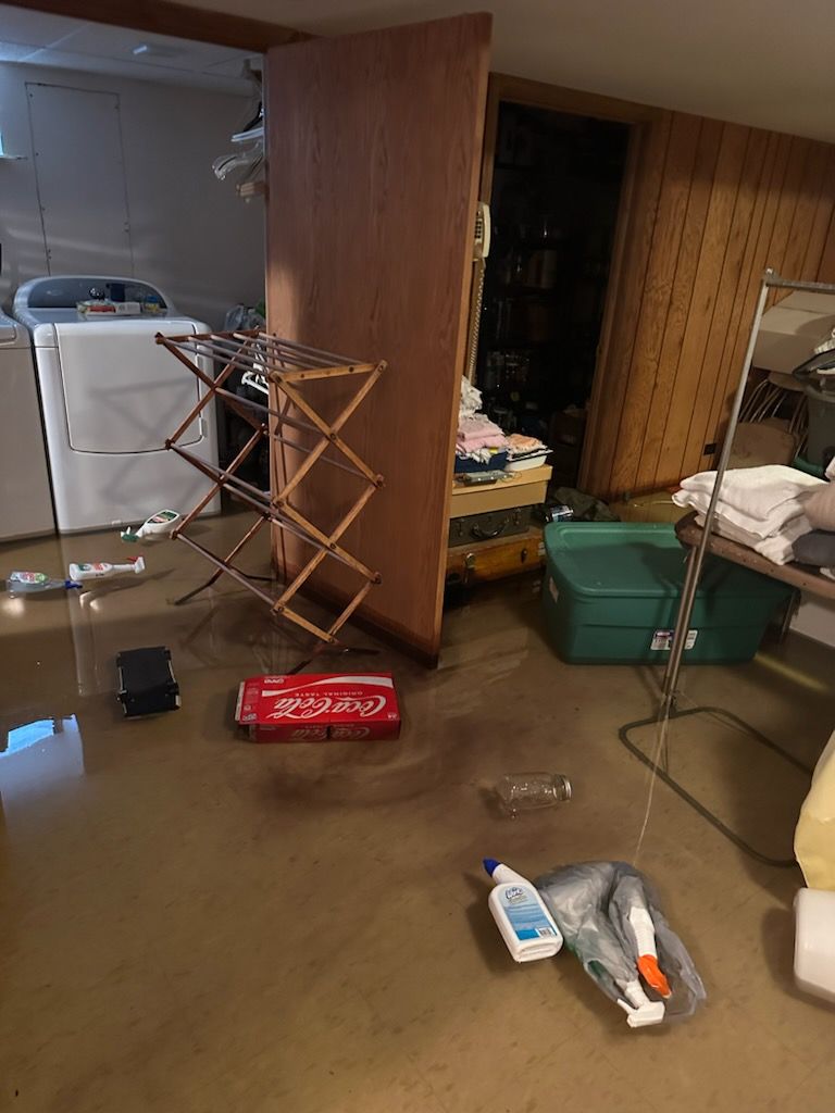 Drain Backup from a Storm by Chicagoland Water Medics