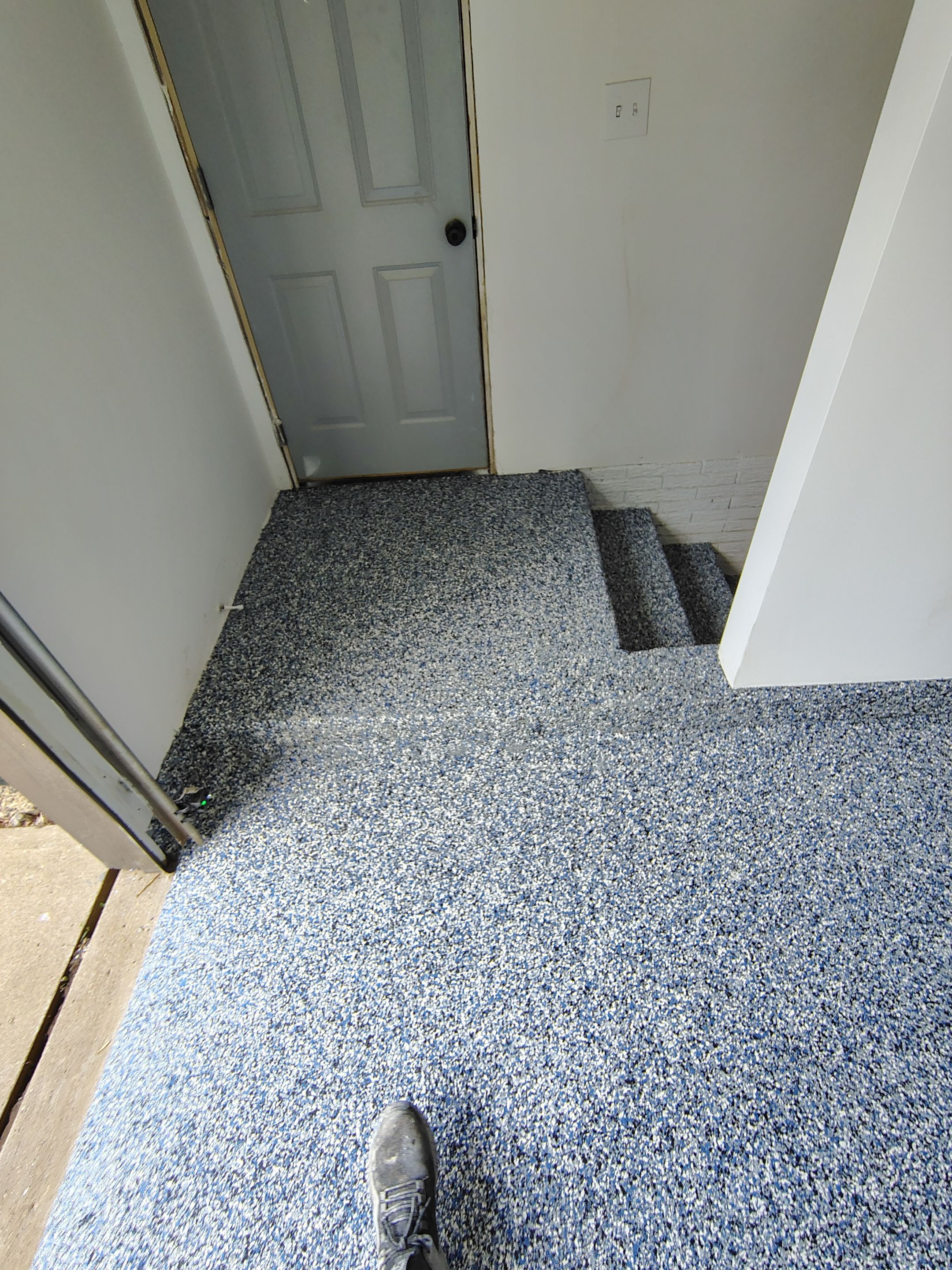 Hartford Garage Concrete Coating With Orbit Flake Finish by Select Painting, Coatings & Garage Cabinets