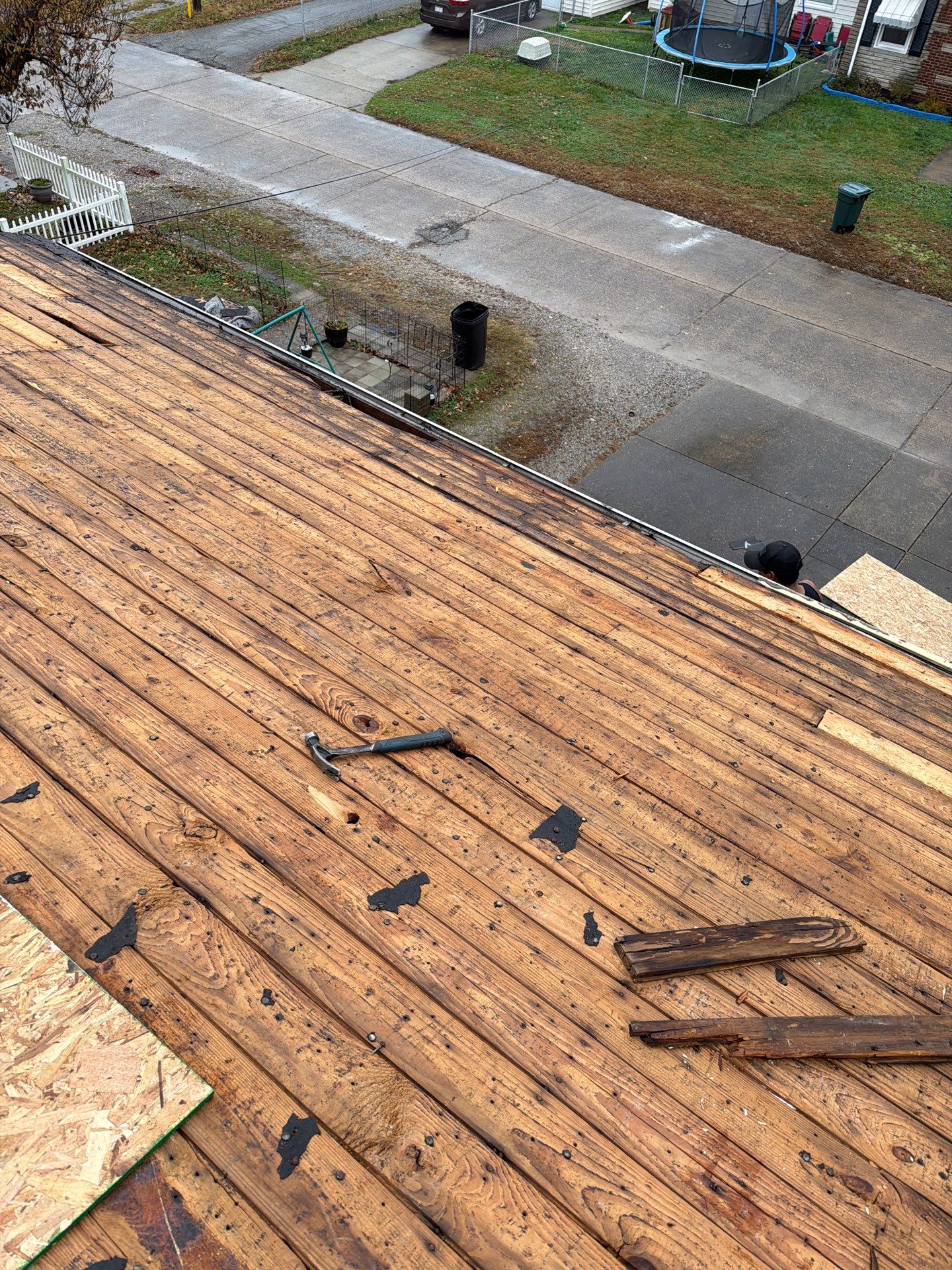 Residential Roofing Installation using GAF Timberline HDZ Pewter Gray by Rainstoppers Roofing
