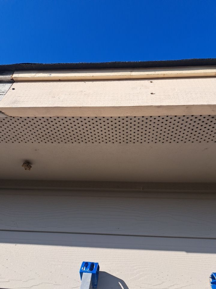 Reroof w/ window repairs by Heaven Sent Roofing, LLC 