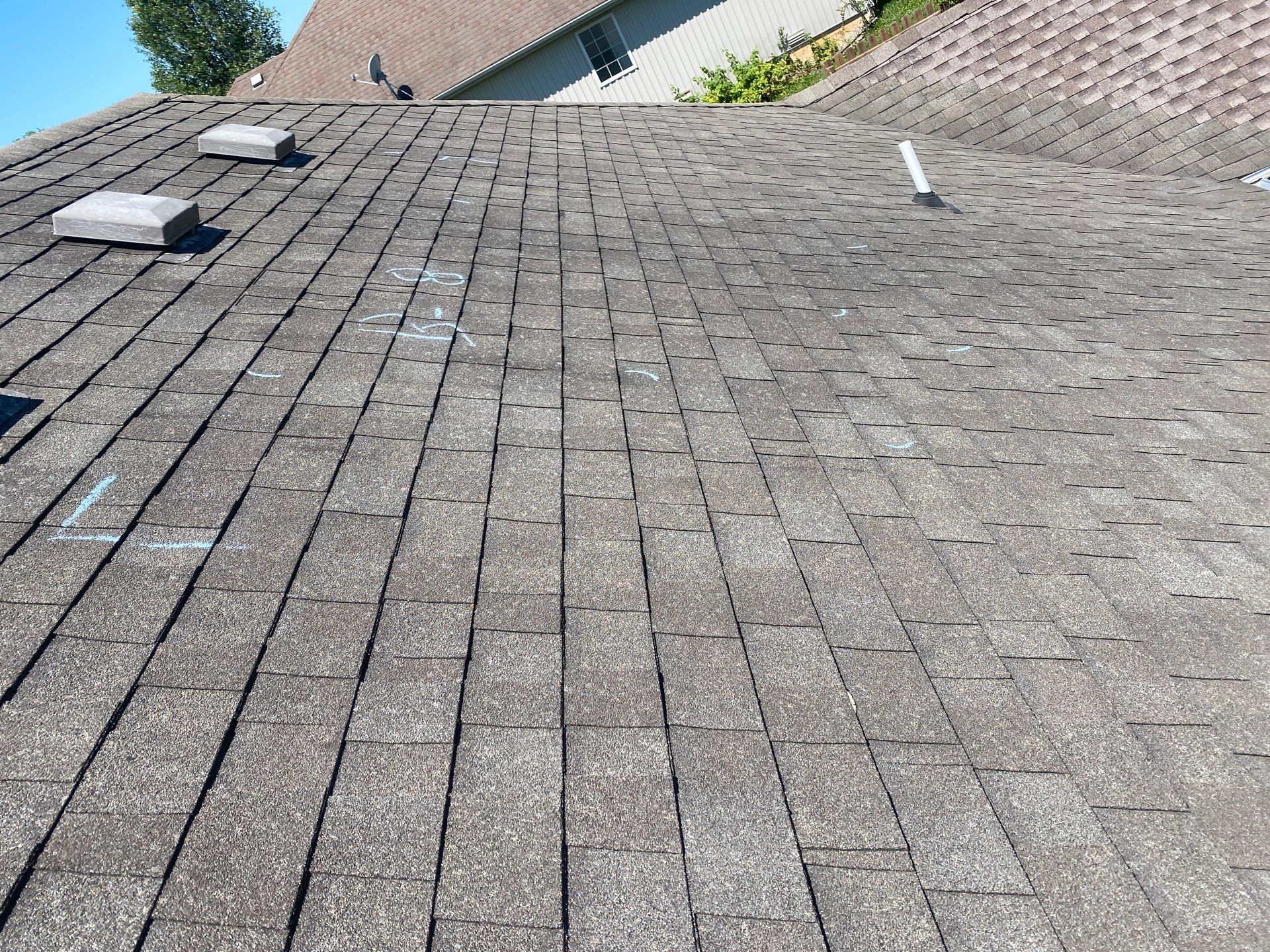 Residential Roofing + Downspouts & Gutter Guards Install  by Titan Commercial & Residential Roofing 