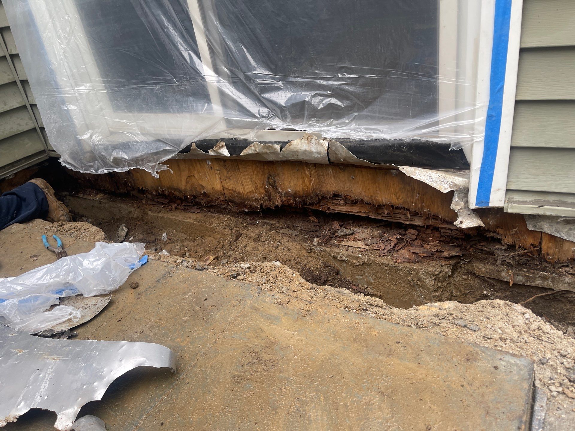 Woods Dr, Roslyn, NY 11576 by A.M. Shield Waterproofing, Corp.