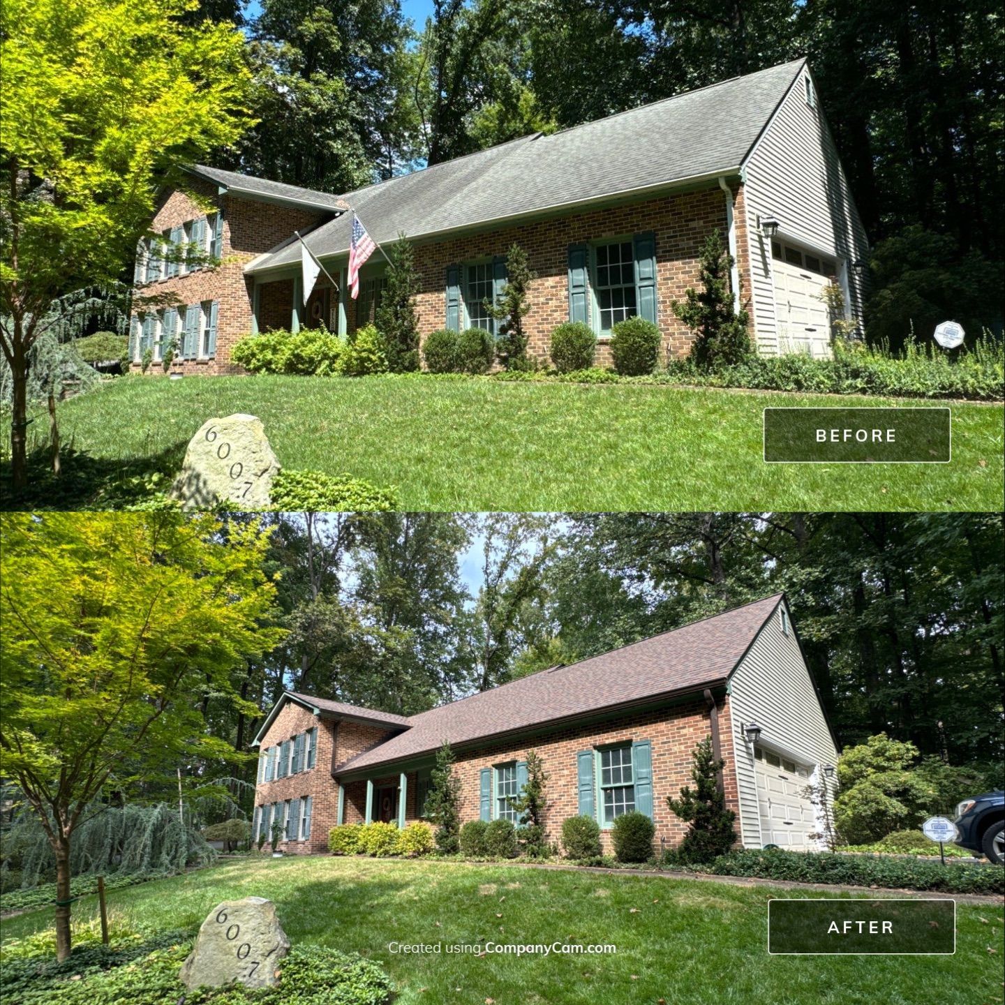 Fairfax Station: Residential Roof Replacement with CertainTeed Landmark Pro Designer Shingles in Max Def Heather Blend by RM Banning, Inc.