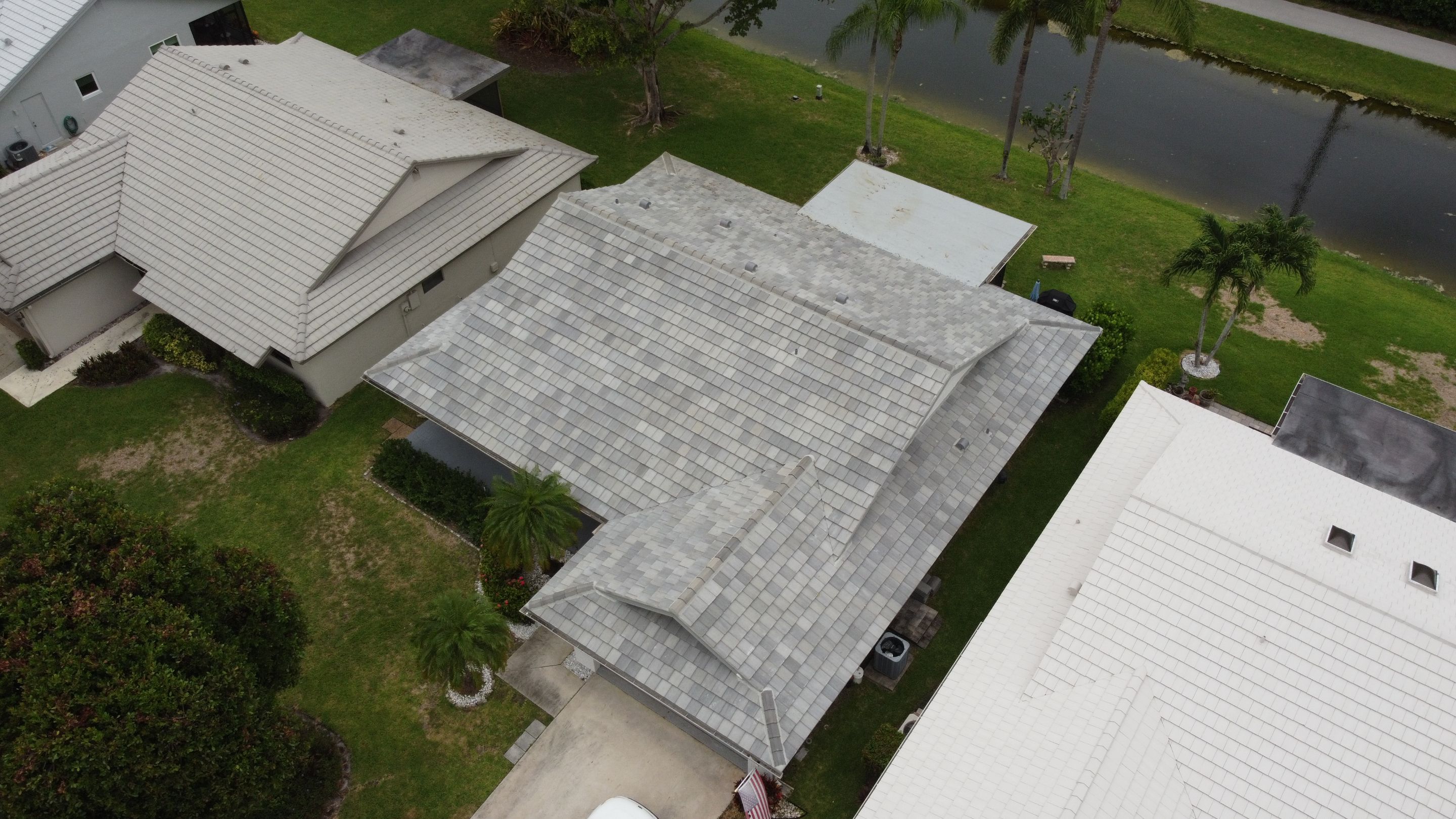 Residential Roofing Installation using Eagle Roofing Tile by BLUES BROTHERS ROOFING