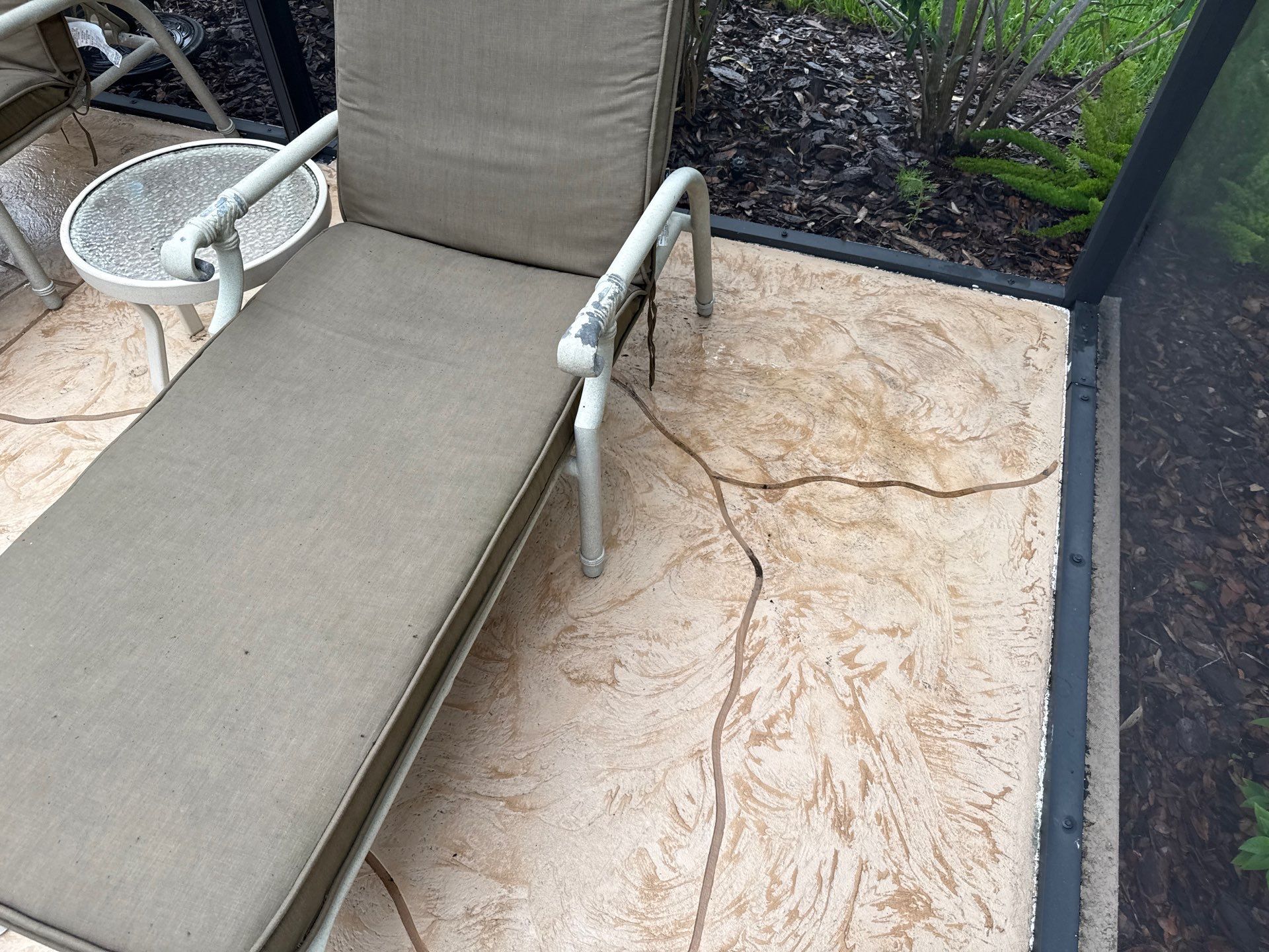 Painted Pool Deck, Screen Enclosure & Outdoor Furniture Cleaning – Tara Community, Bradenton, FL by Sunshine AquaWash