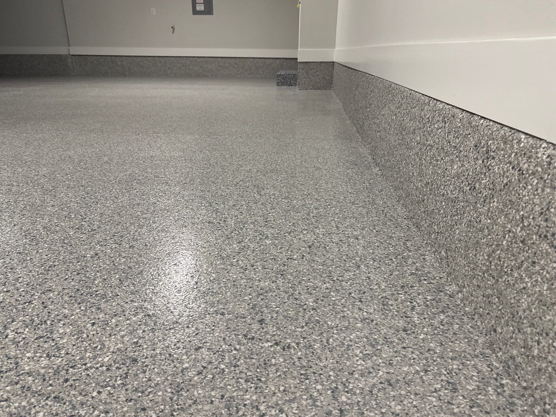 Garage  in Newberry, FL in Tidal Wave by Cross Creek Concrete Coatings