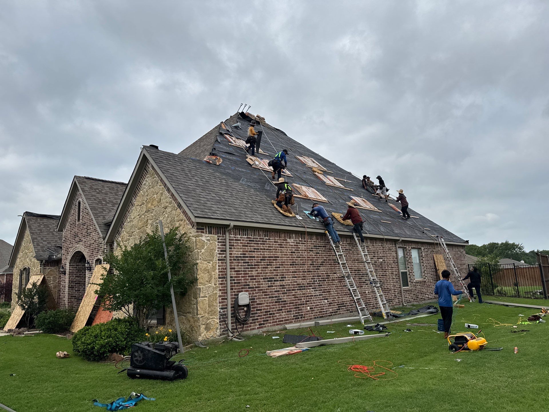 Project in Wylie by Rhino Roofing and General Contracting, LLC
