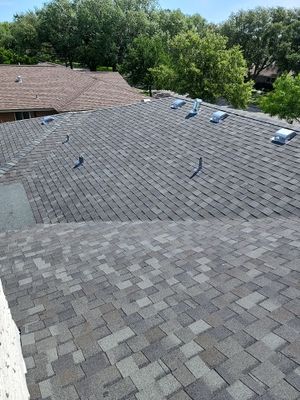 Residential Roofing Installation using Certainteed Landmark Georgetown Grey