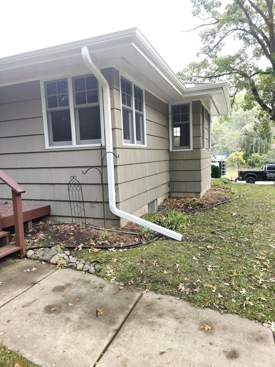 5" Gutters in Hopkins by Next Level Seamless Gutters / Exteriors Inc.